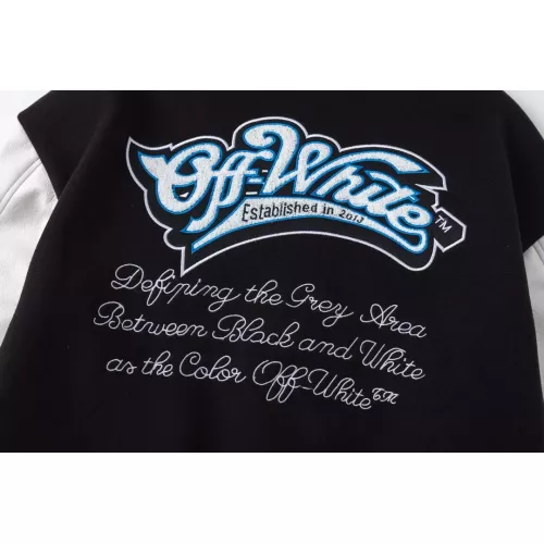 Replica Off-White Jackets Long Sleeved For Unisex #1363015 $88.00 USD for Wholesale