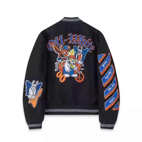 Replica Off-White Jackets Long Sleeved For Unisex #1363029 $88.00 USD for Wholesale