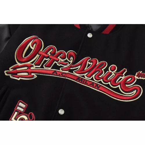 Replica Off-White Jackets Long Sleeved For Unisex #1363034 $98.00 USD for Wholesale