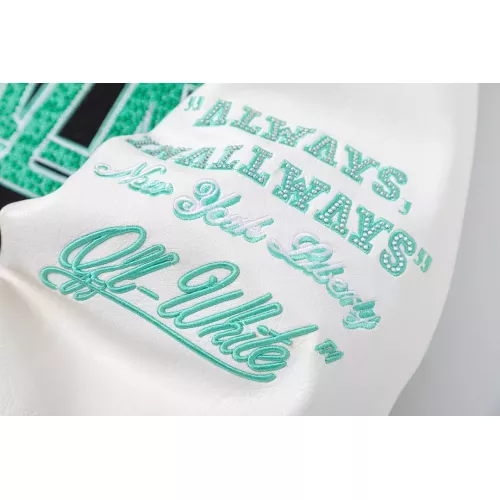 Replica Off-White Jackets Long Sleeved For Unisex #1363036 $98.00 USD for Wholesale