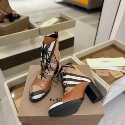 Replica Burberry Boots For Women #1363037 $155.00 USD for Wholesale