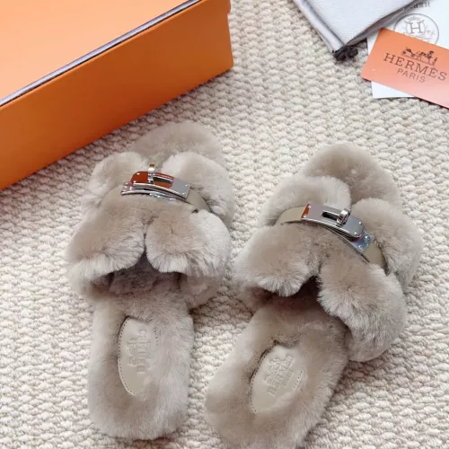 Replica Hermes Slippers For Women #1363066 $100.00 USD for Wholesale