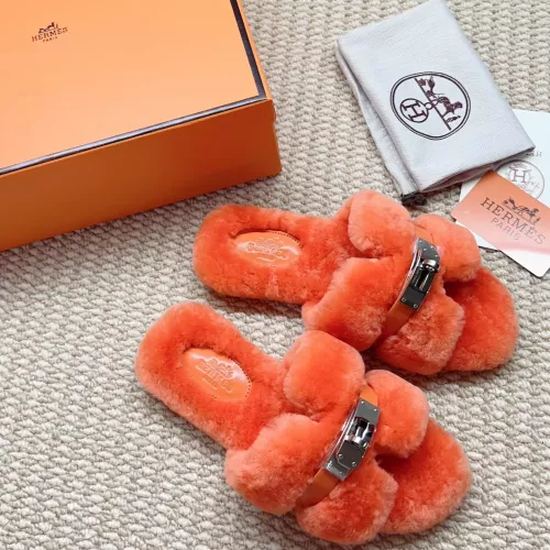 Replica Hermes Slippers For Women #1363069 $100.00 USD for Wholesale