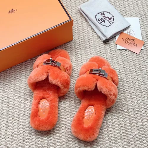 Replica Hermes Slippers For Women #1363069 $100.00 USD for Wholesale