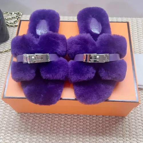 Hermes Slippers For Women #1363077 $100.00 USD, Wholesale Replica Hermes Slippers
