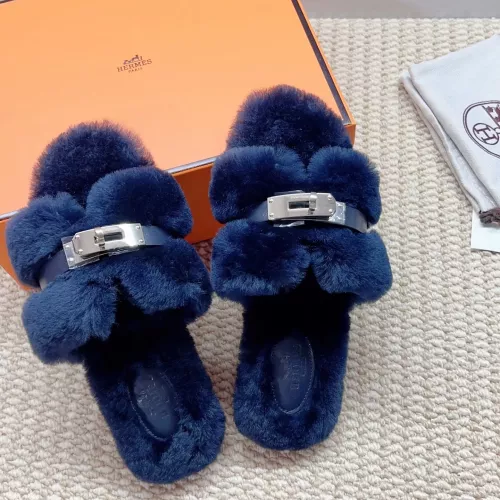 Replica Hermes Slippers For Women #1363079 $100.00 USD for Wholesale