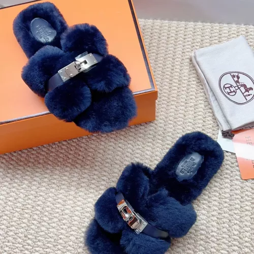 Replica Hermes Slippers For Women #1363079 $100.00 USD for Wholesale