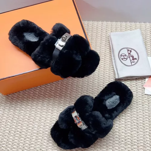 Replica Hermes Slippers For Women #1363080 $100.00 USD for Wholesale