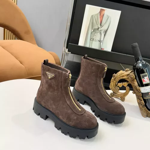 Replica Prada Boots For Women #1363085 $112.00 USD for Wholesale
