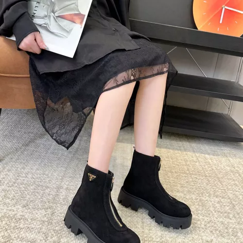 Replica Prada Boots For Women #1363086 $112.00 USD for Wholesale