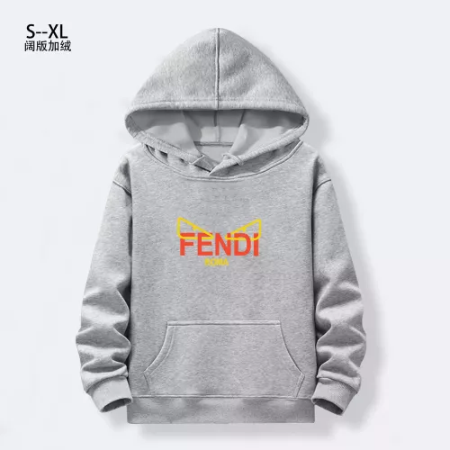 Fendi Hoodies Long Sleeved For Men #1363110 $38.00 USD, Wholesale Replica Fendi Hoodies