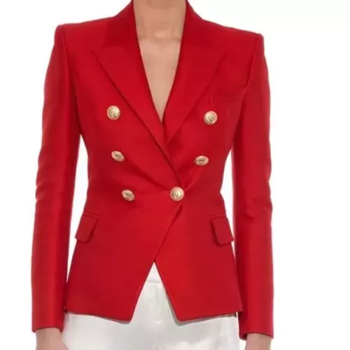 Balmain Jackets Long Sleeved For Women #1363128 $68.00 USD, Wholesale Replica Balmain Jackets
