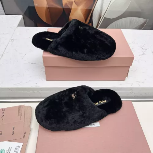 Replica MIU MIU Slippers For Women #1363159 $92.00 USD for Wholesale