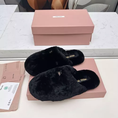 Replica MIU MIU Slippers For Women #1363159 $92.00 USD for Wholesale