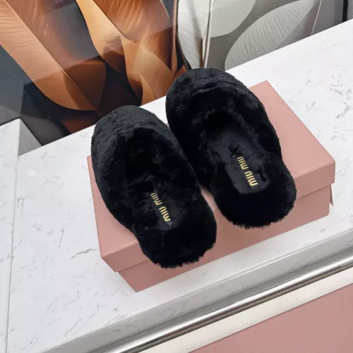 Replica MIU MIU Slippers For Women #1363159 $92.00 USD for Wholesale