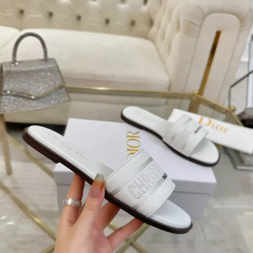 Replica Christian Dior Slippers For Women #1363165 $82.00 USD for Wholesale