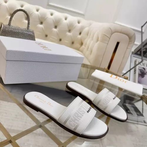 Replica Christian Dior Slippers For Women #1363165 $82.00 USD for Wholesale