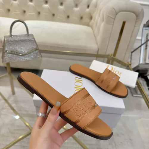 Replica Christian Dior Slippers For Women #1363167 $82.00 USD for Wholesale