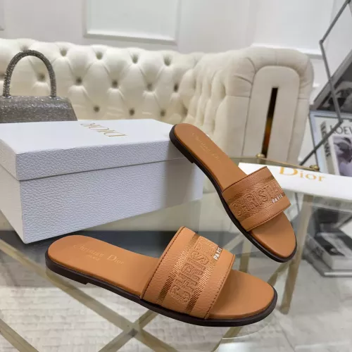 Replica Christian Dior Slippers For Women #1363167 $82.00 USD for Wholesale
