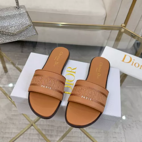 Replica Christian Dior Slippers For Women #1363167 $82.00 USD for Wholesale