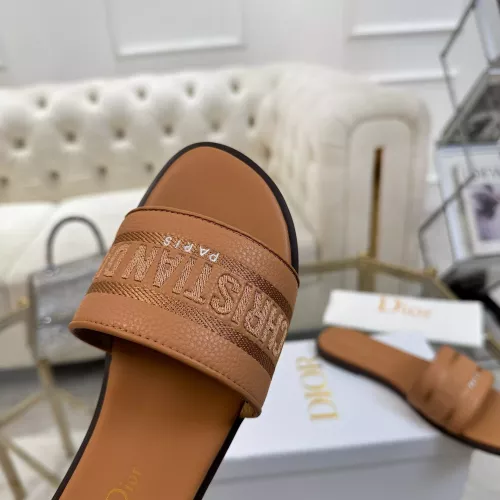 Replica Christian Dior Slippers For Women #1363167 $82.00 USD for Wholesale