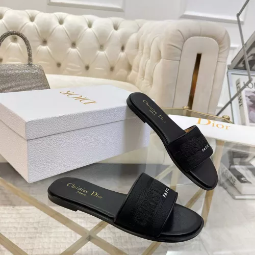 Replica Christian Dior Slippers For Women #1363169 $82.00 USD for Wholesale