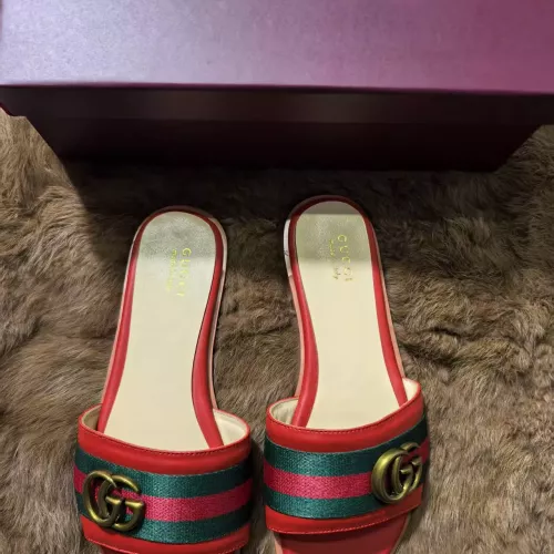 Replica Gucci Slippers For Women #1363171 $64.00 USD for Wholesale