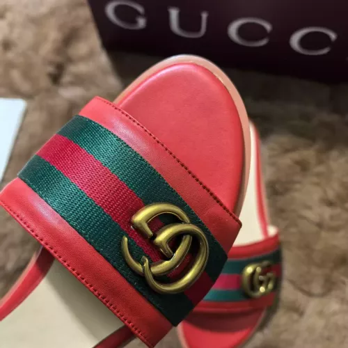 Replica Gucci Slippers For Women #1363171 $64.00 USD for Wholesale