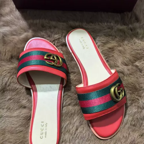 Replica Gucci Slippers For Women #1363171 $64.00 USD for Wholesale