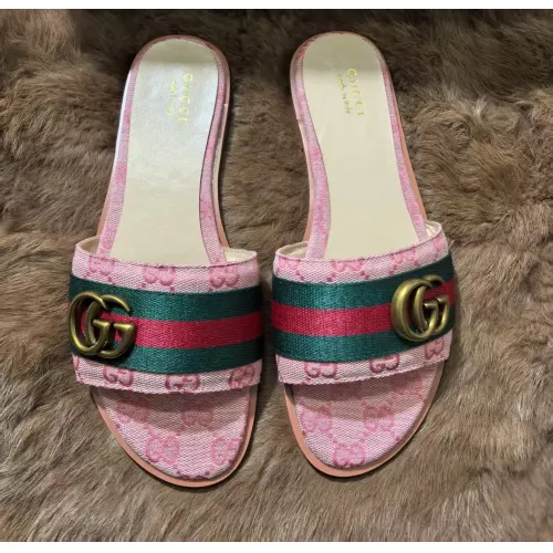 Gucci Slippers For Women #1363172 $64.00 USD, Wholesale Replica Gucci Slippers