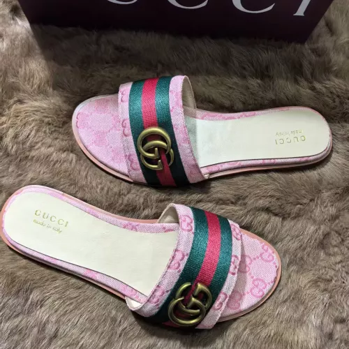 Replica Gucci Slippers For Women #1363172 $64.00 USD for Wholesale