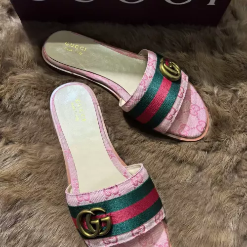 Replica Gucci Slippers For Women #1363172 $64.00 USD for Wholesale