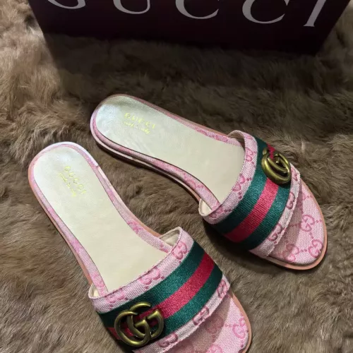Replica Gucci Slippers For Women #1363172 $64.00 USD for Wholesale