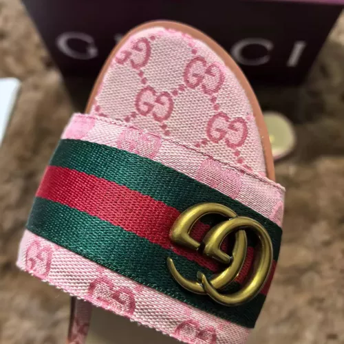 Replica Gucci Slippers For Women #1363172 $64.00 USD for Wholesale