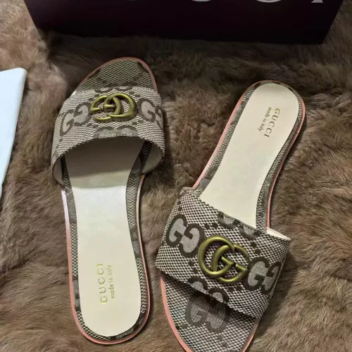 Replica Gucci Slippers For Women #1363173 $64.00 USD for Wholesale