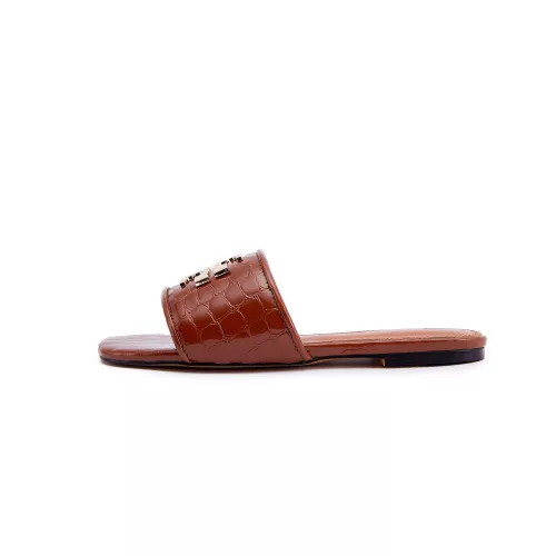 Replica Tory Burch TB Slippers For Women #1363181 $85.00 USD for Wholesale