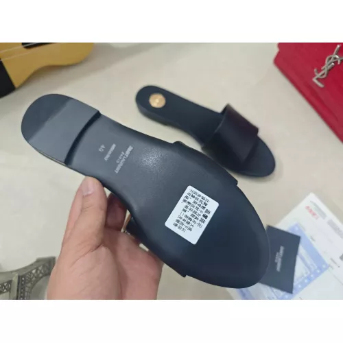 Replica Yves Saint Laurent YSL Slippers For Women #1363185 $92.00 USD for Wholesale