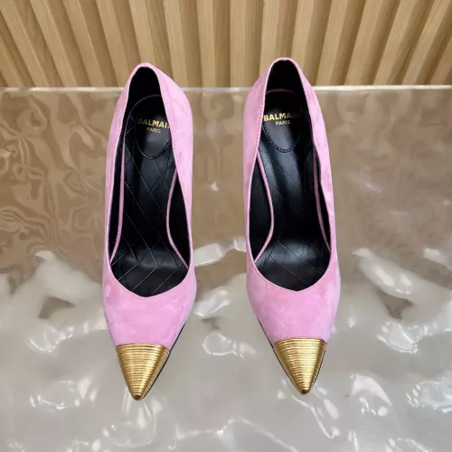 Replica Balmain High-Heeled Shoes For Women #1363203 $130.00 USD for Wholesale
