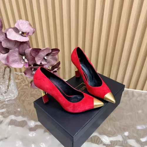 Replica Balmain High-Heeled Shoes For Women #1363205 $130.00 USD for Wholesale