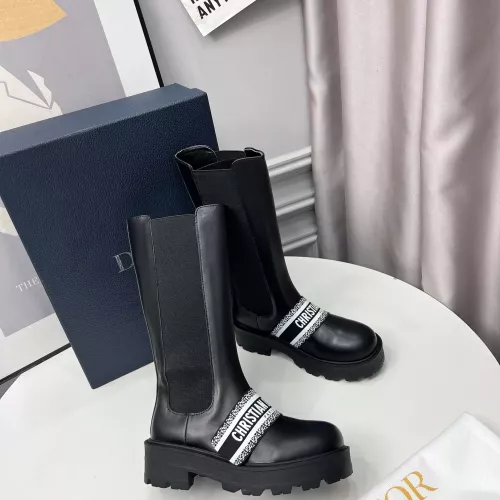 Replica Christian Dior Boots For Women #1363248 $140.00 USD for Wholesale