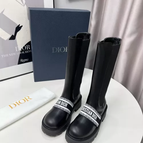 Replica Christian Dior Boots For Women #1363248 $140.00 USD for Wholesale