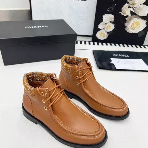 Replica Chanel Boots For Women #1363258 $102.00 USD for Wholesale