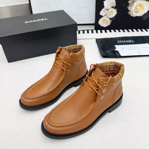 Replica Chanel Boots For Women #1363258 $102.00 USD for Wholesale