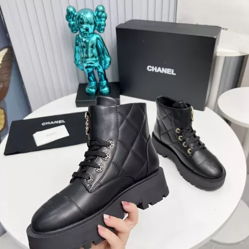 Replica Chanel Boots For Women #1363263 $115.00 USD for Wholesale