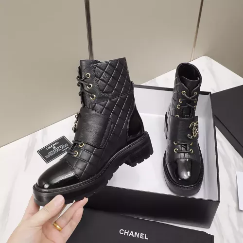 Replica Chanel Boots For Women #1363277 $115.00 USD for Wholesale