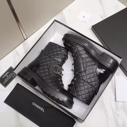 Replica Chanel Boots For Women #1363277 $115.00 USD for Wholesale