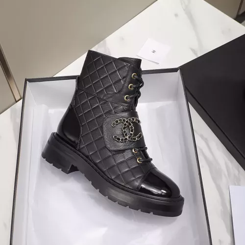 Replica Chanel Boots For Women #1363277 $115.00 USD for Wholesale