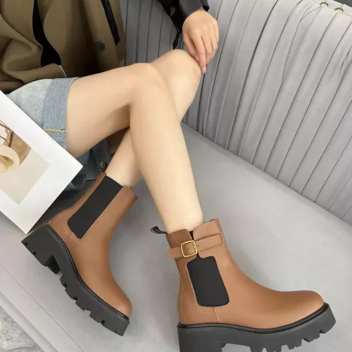 Replica Celine Boots For Women #1363281 $115.00 USD for Wholesale