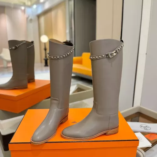 Replica Hermes Boots For Women #1363315 $235.00 USD for Wholesale
