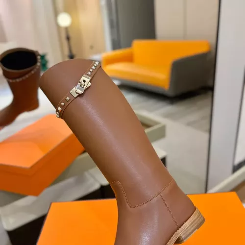 Replica Hermes Boots For Women #1363316 $235.00 USD for Wholesale